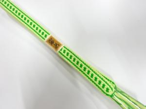 未使用品　正絹　手組帯締め